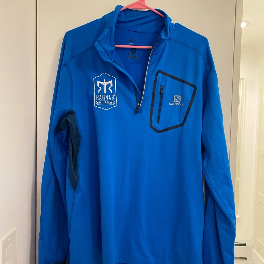 Salomon Men's 1/4 zip Ragnar trail